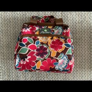 Floral Lily Bloom lunch bag